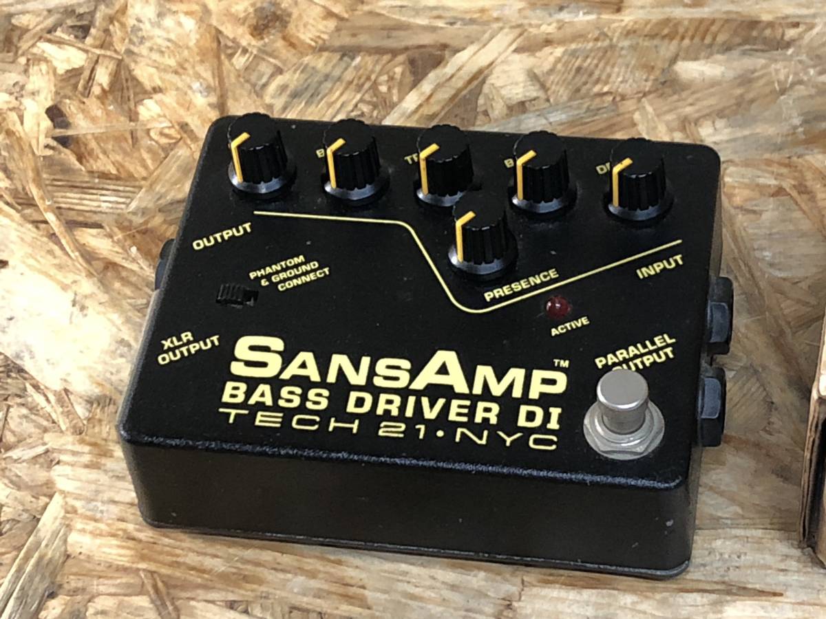 SansAmp BASS DRIVER DI ベース エフェクター サンズアンプ TECH21