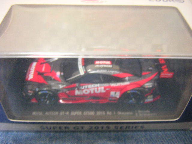 1/43 EBBRO 2015年スーパーGT第1戦岡山 モチュールオーテックGT-R#1