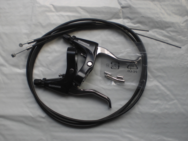 本物保証，100%新品 同様 SHIMANO BL-R780 ブレーキレバー アルテグラグレード フラットバー用 ブラック ケーブル付き vブレーキ カンチブレーキ他(ブレーキレバー)｜売買されたオークション情報、yahooの商品情報を ブレーキレバー