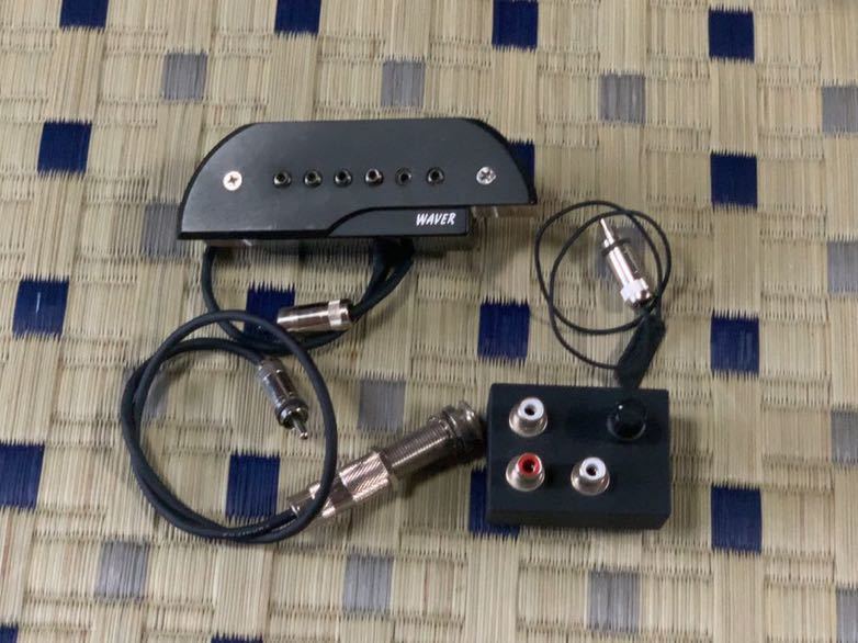 はなまる WAVER WM-1 マグネット1ピエゾ アコースティック ピックアップ