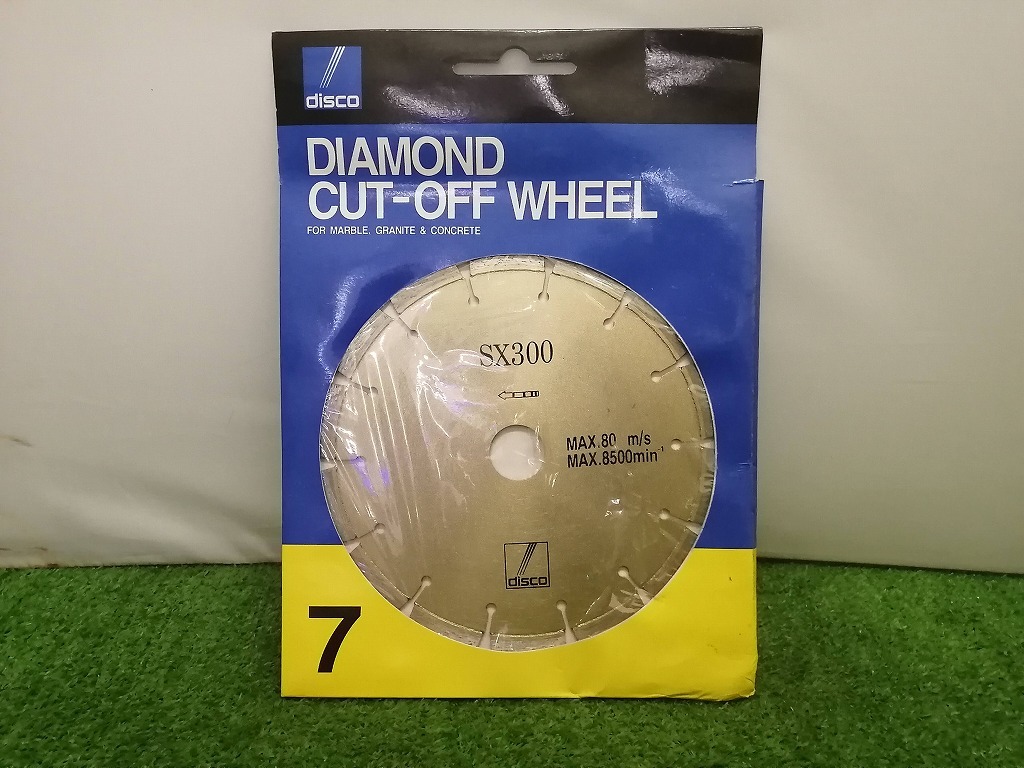 赤字超特価，定番人気 disco SEGMENT SX300 ダイヤモンドホイール DUKS1056 2(コンクリートカッター)｜売買されたオークション情報、yahooの商品情報をアーカイブ公開 - オークファン コンクリートカッター