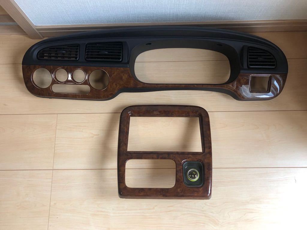 ミラジーノ L700S ウッド調 木目調 パネル メーターパネル オーディオ