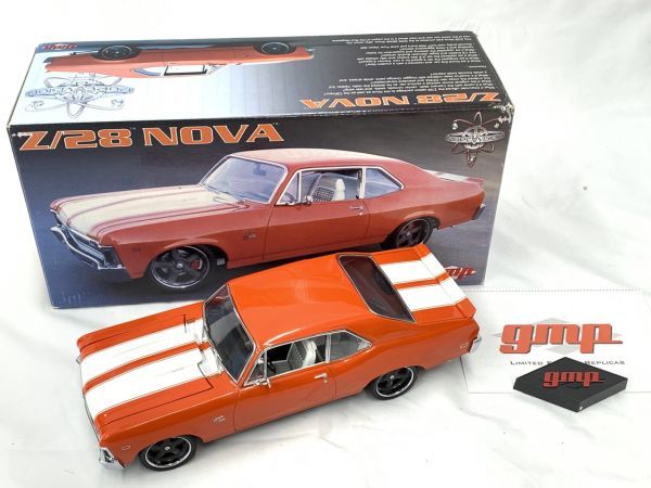 品質保証，人気セール 0805-158M④4642 1：18スケール GMP CHEVROLET シボレーZ/28 NOVA ノバ ノヴァ(乗用車)｜売買されたオークション情報、yahooの商品情報をアーカイブ公開 - オークファン 乗用車