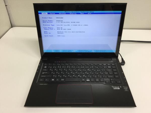 富士通 LIFEBOOK UH55/M i7 ジャンク ジャンク!FUJITSU UH55/M○Core i7 4500U 1.8G 4G 500G LIFEBOOK