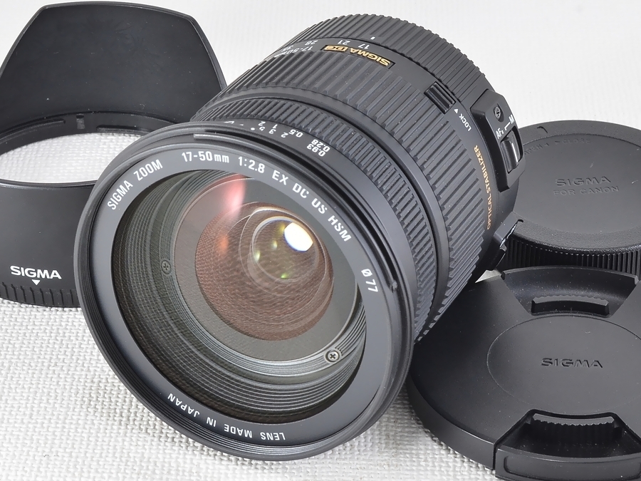 ★極上美品★シグマ 17-50mm F2.8 EX DC OS HSM ニコン シグマ17-50mm ☆訳あり品☆シグマ SIGMA 17-50mm F2.8 EX DC