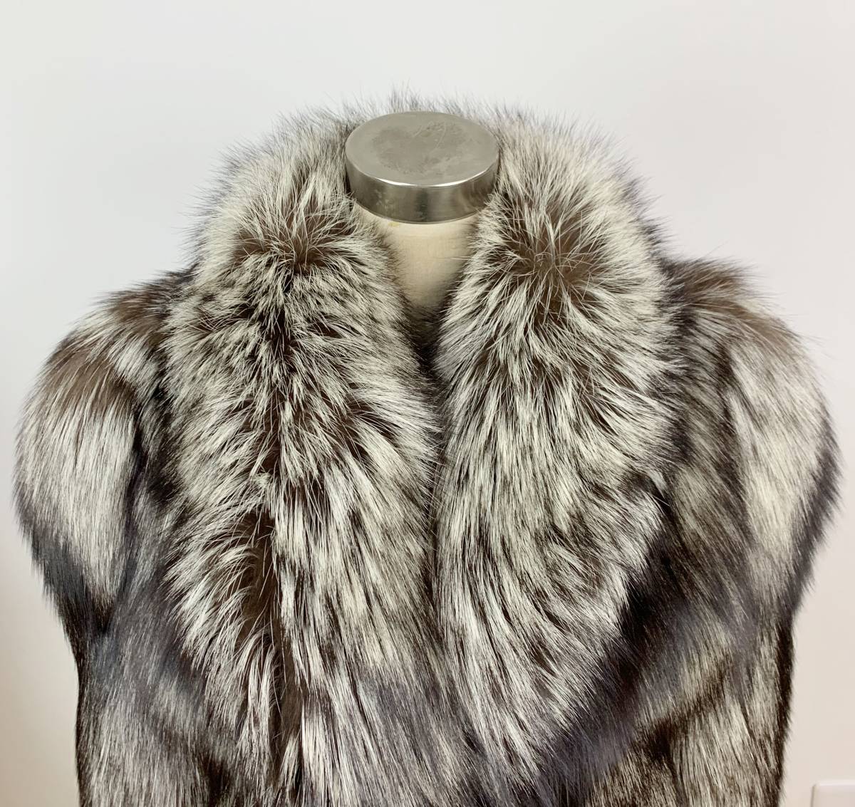 シルバーフォックス デザインロングコート 115㎝ SAGAFOX ROYAL 【公式