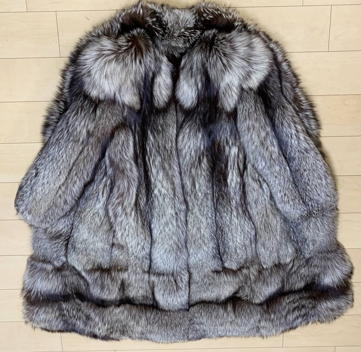 シルバーフォックス デザインロングコート 115㎝ SAGAFOX ROYAL 【公式
