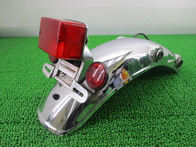 中古 ヤマハ 純正 バイク 部品 SR400 リアフェンダー 純正 1JR
