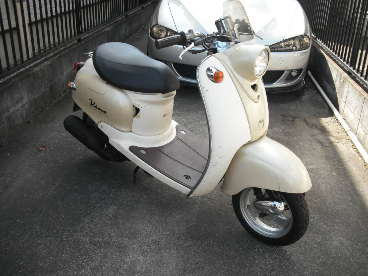 ビーノ ヤマハ 5AU - 2スト Yahoo!オークション 実働車 実働 オイル 