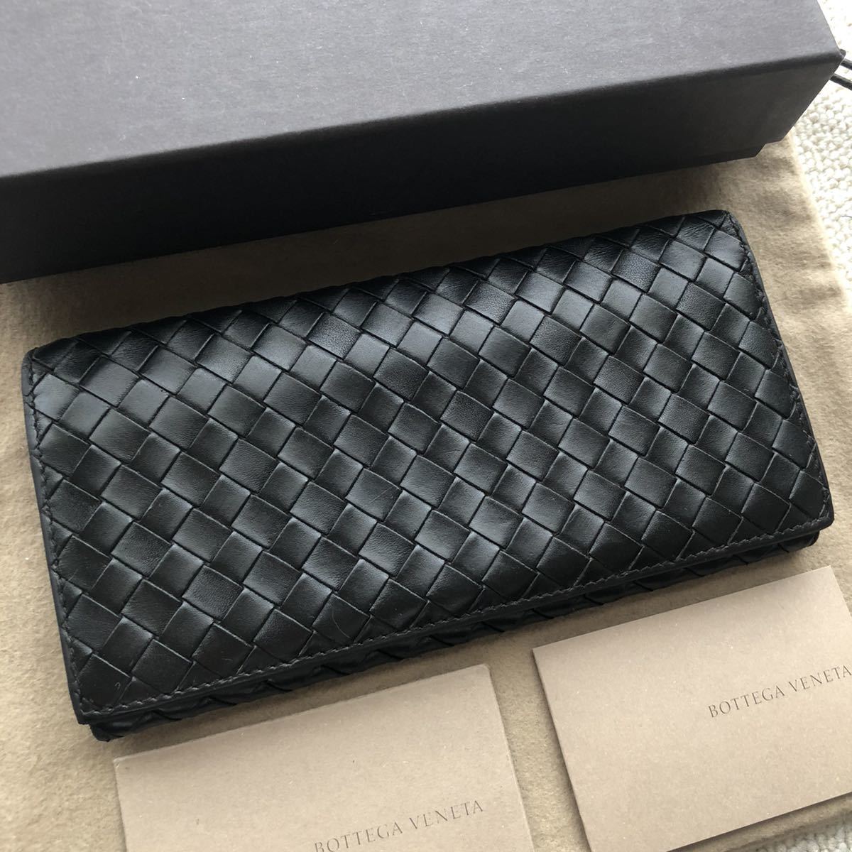 ボッテガヴェネタ BOTTEGA VENETA イントレチャート ☆極美品！鑑定 