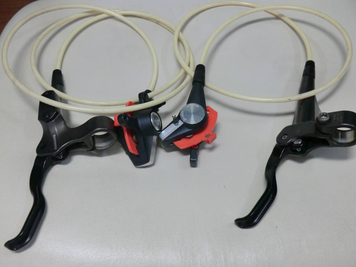  ⑦ ＜ ＞1円 最落なし XTR キャリパー SAINT レバー夢屋ホース 前後ディスクブレーキ(ディスクブレーキ)｜売買されたオークション情報、yahooの商品情報をアーカイブ公開 - オークファン ディスクブレーキ