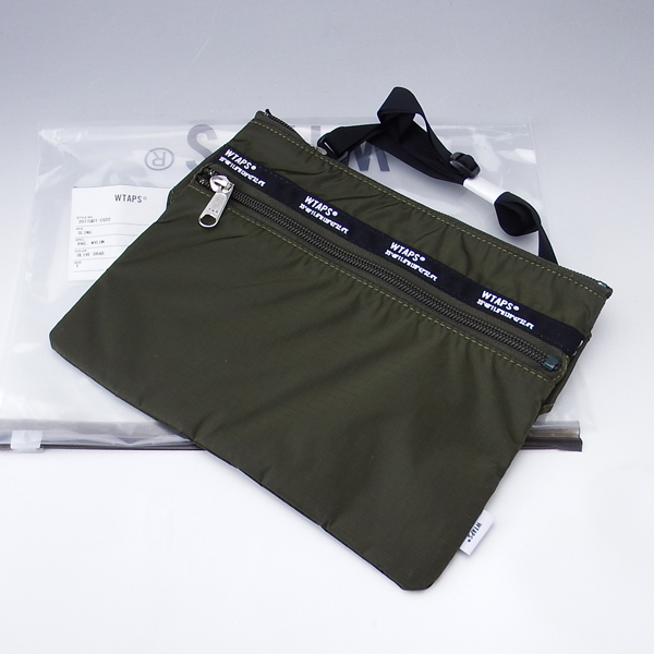 20ss WTAPS SLING BAG オリーブ 未使用品 20ss Wtaps SLING BAG OLIVE ダブルタップス スリングバッグ