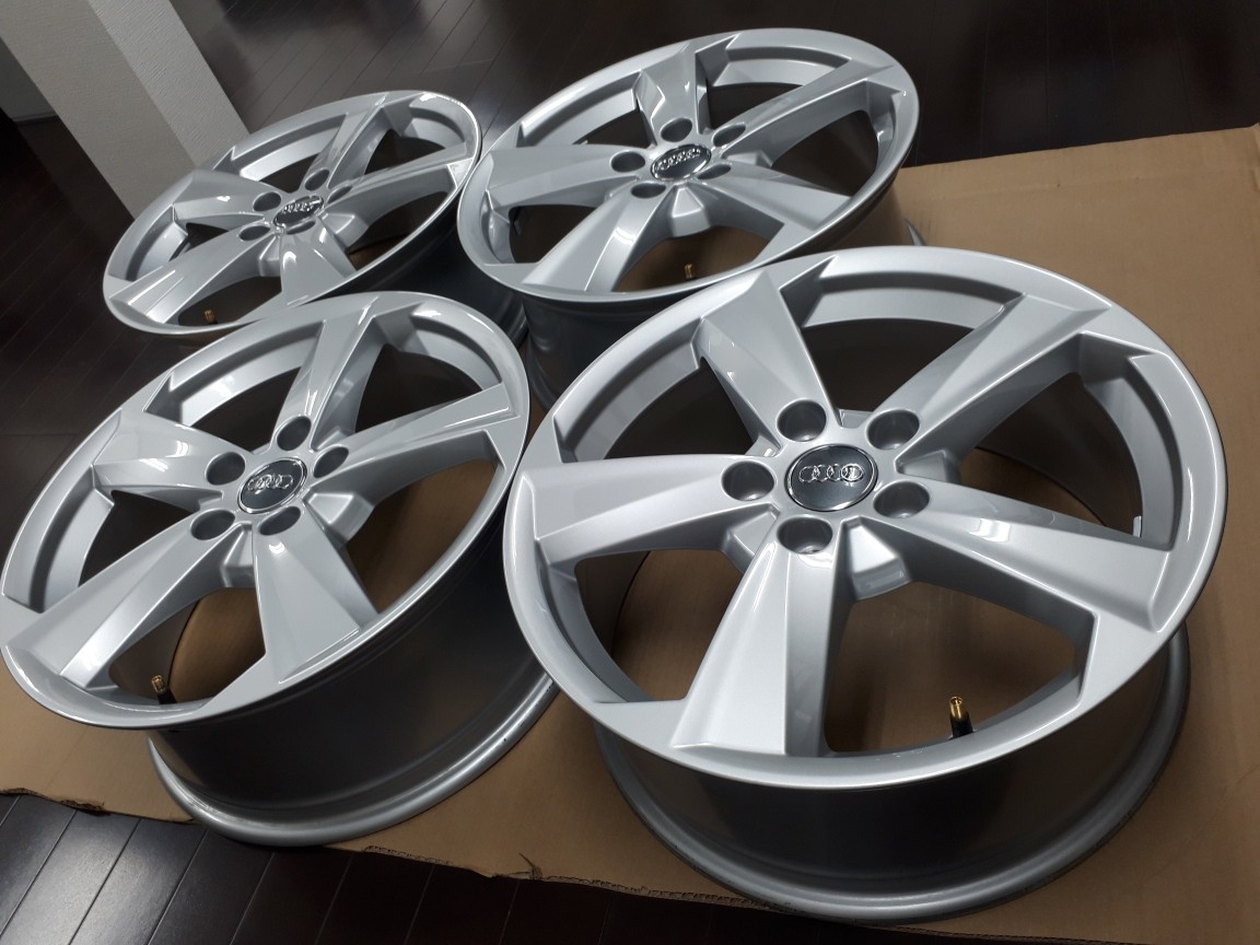 アウディ純正 Q2 アルミホイール4本セット 美品 5アームスターデザイン