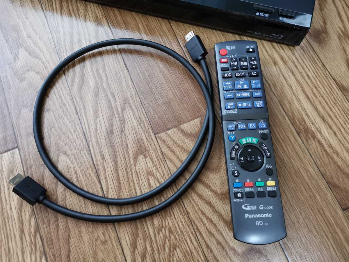 Panasonic パナソニック DMR-BRW1020 ブルーレイディスクレコーダー