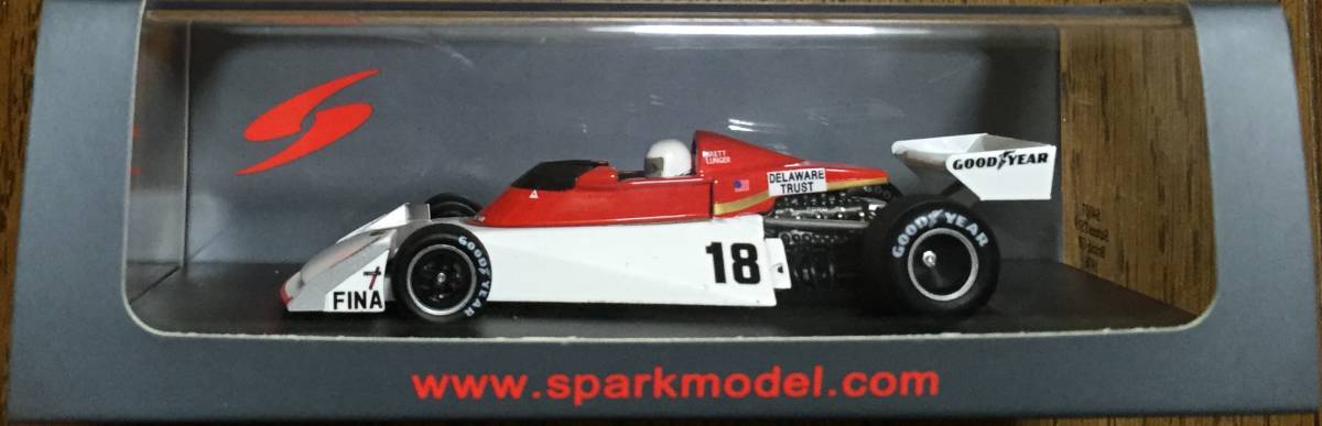 スパーク1/43 サーティースTS19 イギリスGP 1976 B ランガー 1⁄43