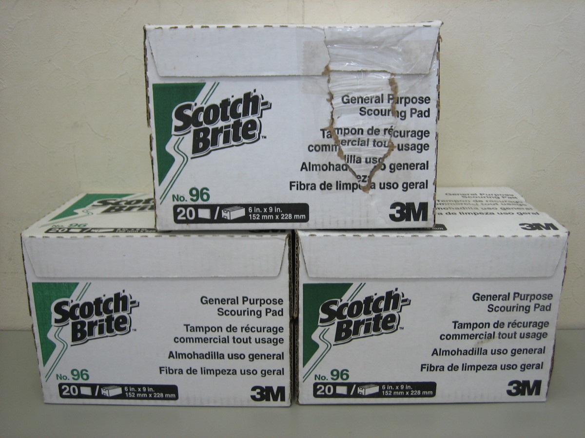 新作，得価 BIK1971 3M/スコッチブライト/NO.96/ハンディパッド/152&times;228mm/20枚入/３箱セット/業務用 清掃用品/ポリッシャー(その他)｜売買されたオークション情報、yahooの商品情報をアーカイブ公開 - オー その他