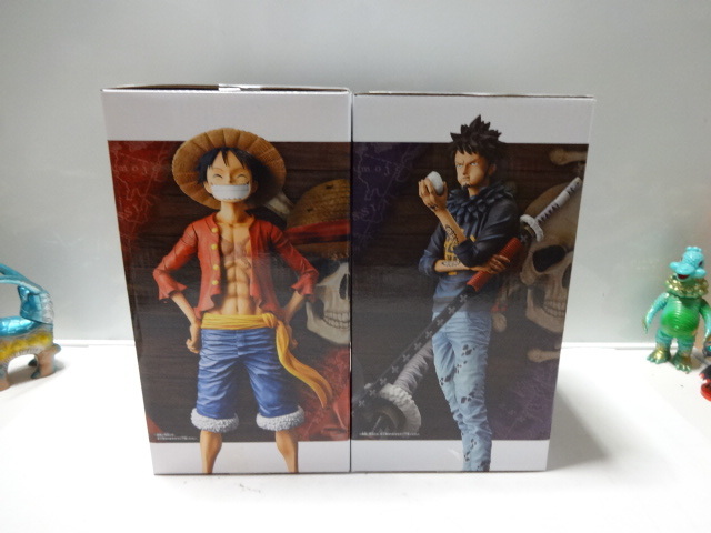 ワンピース Grandista The Grandline Men フィギュア ルフィ トラガルファロー 2種 品 綺麗 One Piece 売買されたオークション情報 Yahooの商品情報をアーカイブ公開 オークファン Aucfan Com