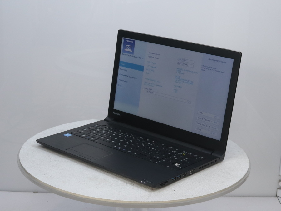 ジャンク品 TOSHIBA dynabook B35/R 液晶不良SSDなし TOSHIBA dynabook