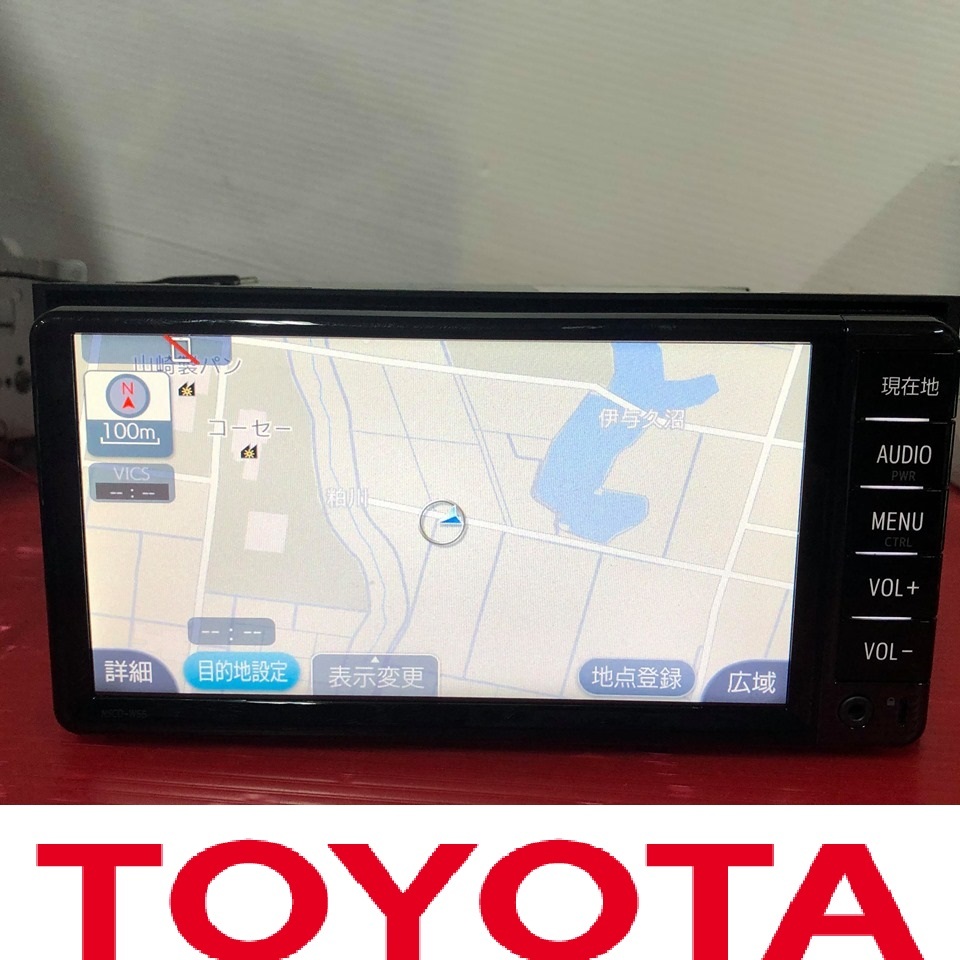 NSCD-W66 トヨタ純正ナビ トヨタ純正 2018年春版地図データ(管理
