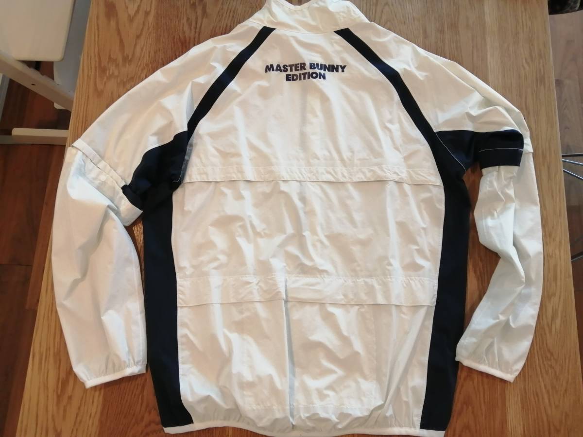 美品【PEARLY GATES パーリー ゲイツ】 長袖　ウィンドブレーカー　ジャンパー　レインジャケット　白　ホワイト_2