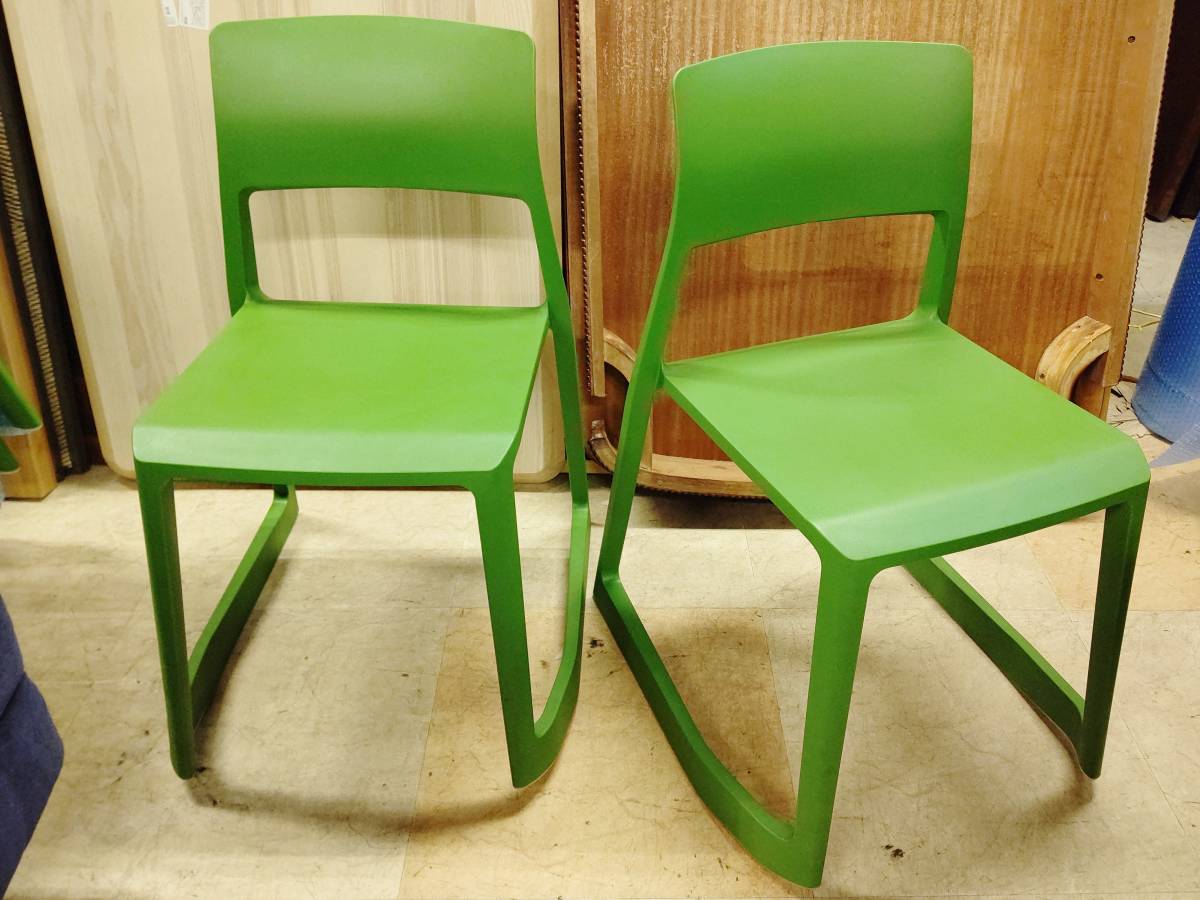 Vitra ヴィトラ ティプトン チェア TipTon Chair グリーン 【公式