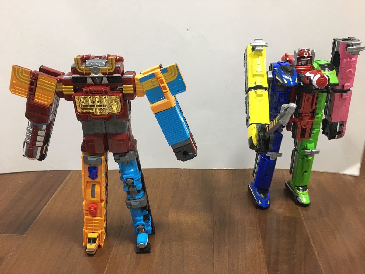 烈車戦隊トッキュウジャー 彡烈車合体dx ディーゼルオー 彡ディーゼルレッシャー タンクレッシャー カーキャリアレッシャー 戦隊シリーズ 売買されたオークション情報 Yahooの商品情報をアーカイブ公開 オークファン Aucfan Com