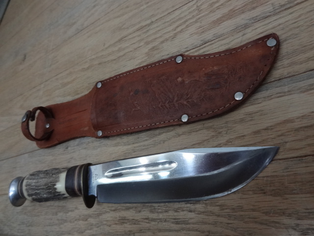  キレイ SCLINGEN ナイフ 革ケース付きドイツ製 ゾーリンゲン 鹿角ハンドルキャンプ アウトドア 管理番号926-42(ハンティングナイフ、狩猟刀)｜売買されたオークション情報、yahooの商品情報をア ハンティングナイフ、狩猟刀
