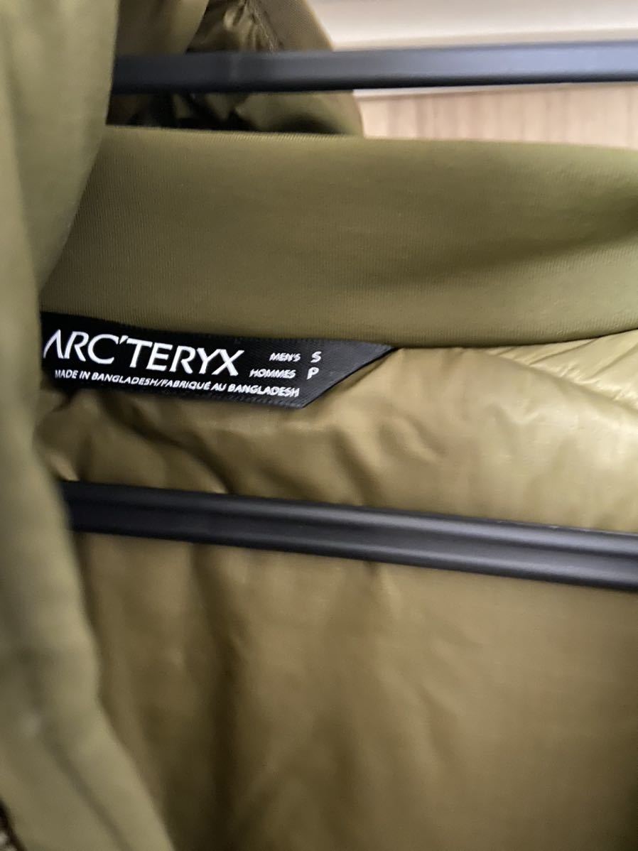 アークテリクス　アトムARフーディ　サイズSAtom ARC''TERYX 正規品
