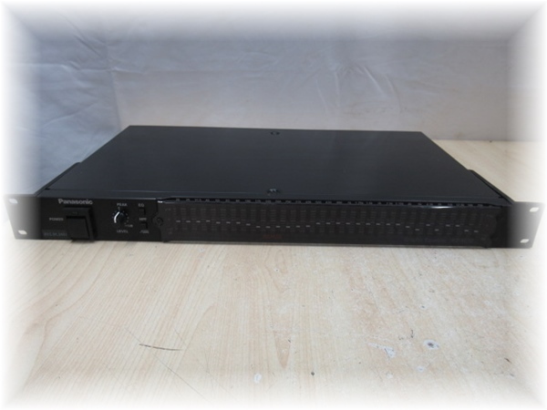 100%新品，お買い得 TJ3286.2 Panasonic パナソニック 31ポイント 1ｃｈ グラフィックイコライザー WZ-AE32 旧宝塚ホテル(イコライザー)｜売買されたオークション情報、yahooの商品情報をアーカイブ公開 - オークファン イコライザー