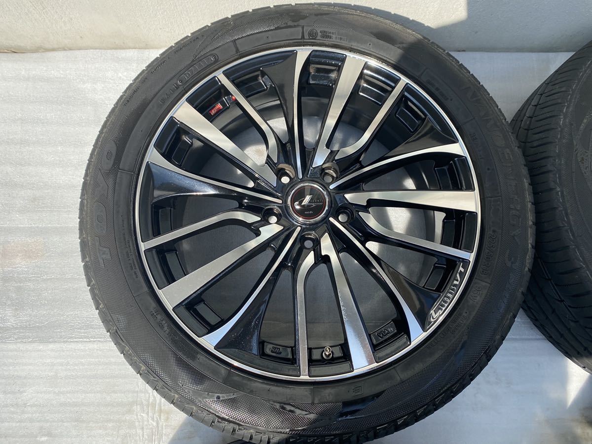 ホイール・タイヤ・18インチ Wed`s LEONIS IT 4本セット・16万円 ☆送料