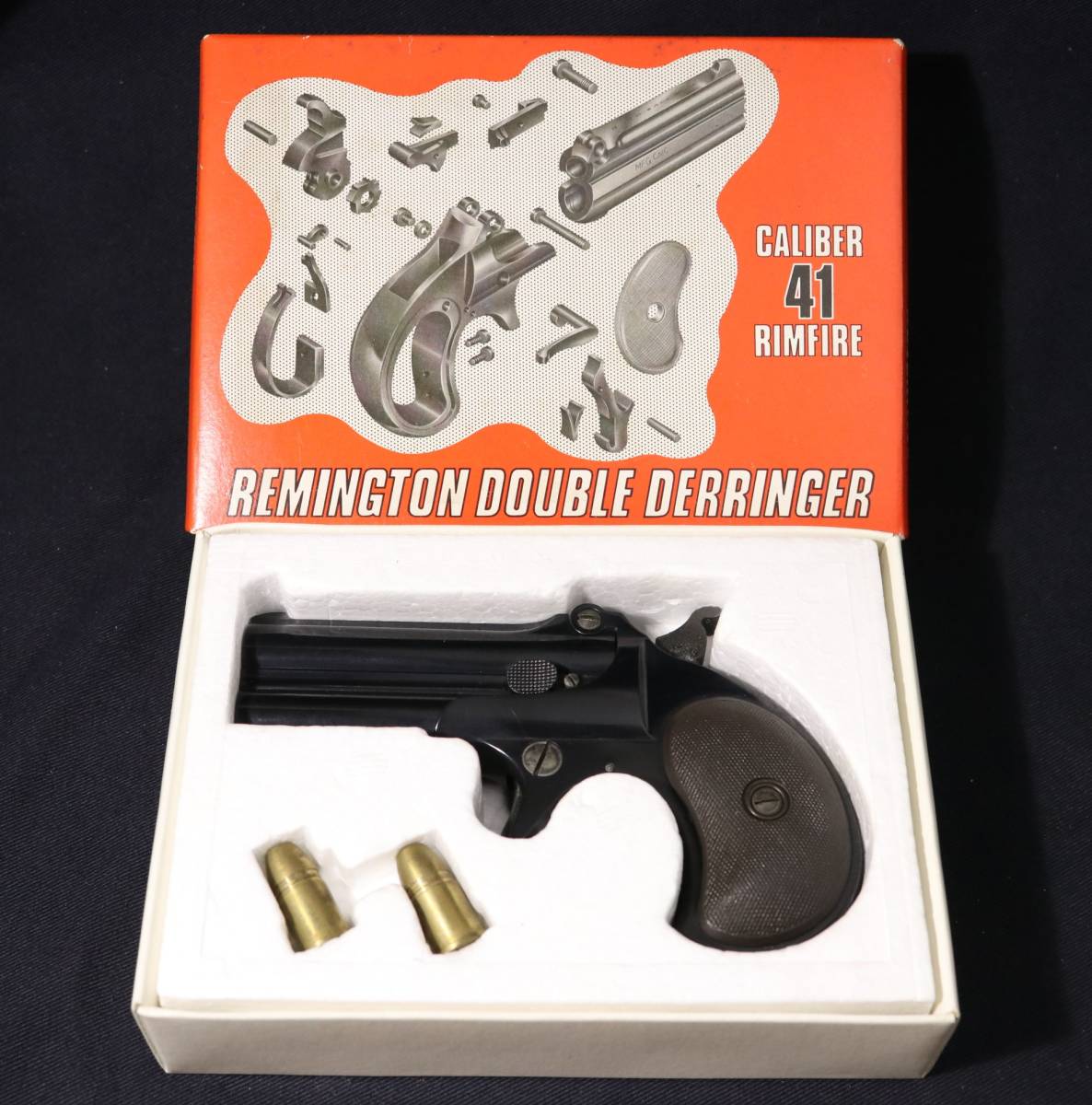 未使用 CMC ABS樹脂モデルガン レミントン・ダブル・デリンジャー i0-1