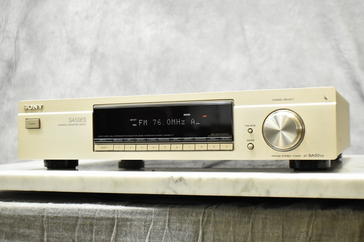 SONY /ソニー ST-SA50ES AM/FMチューナー【現状渡し品】 SONY ST