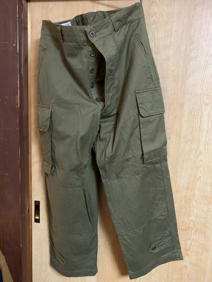 フランス軍 M47 後期モデル ヘリンボーンツイル ミリタリーパンツ