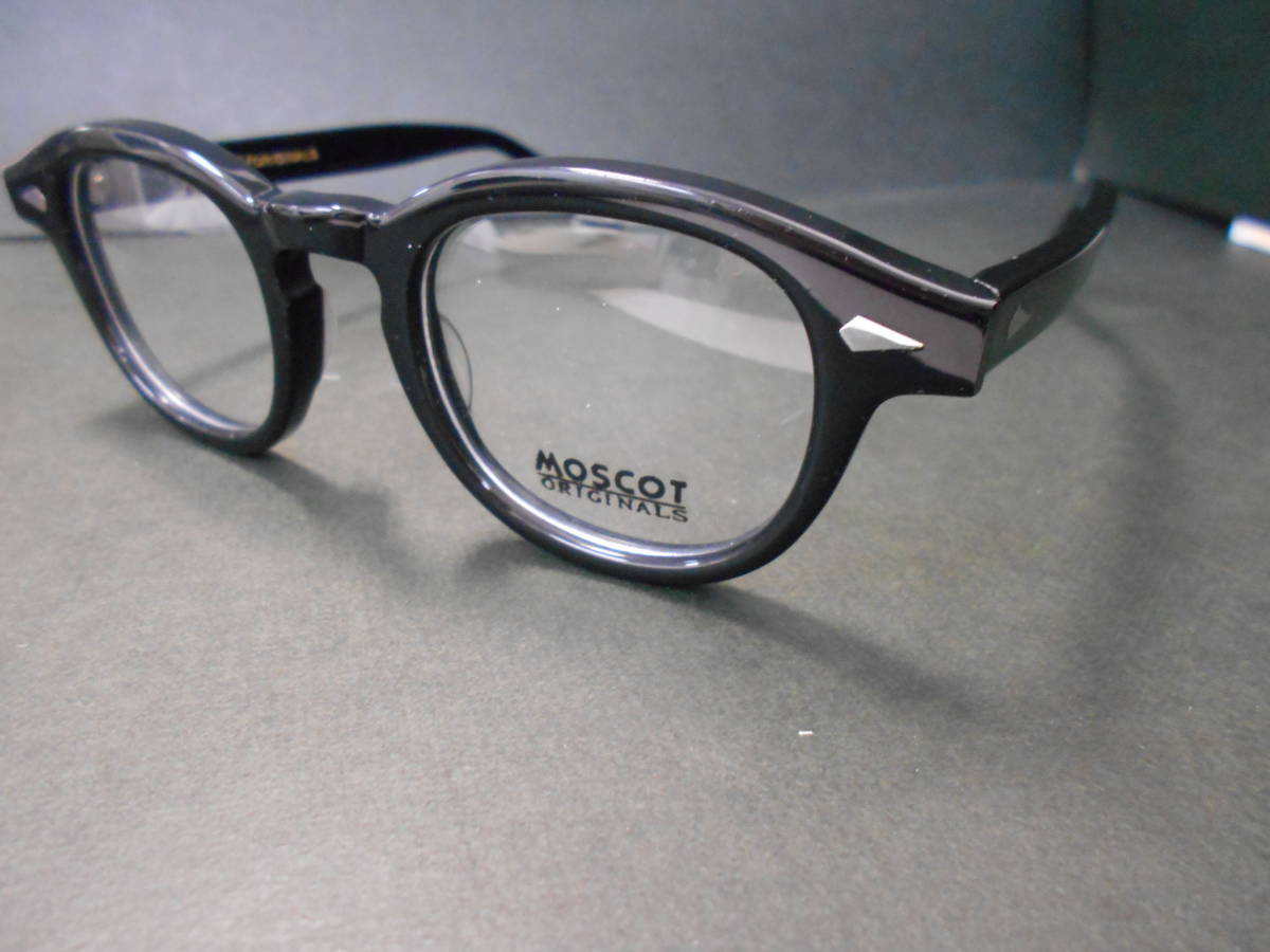 大得価，人気セール MOSCOT LEMTOSH / モスコット レムトッシュ ブラック 44 24 海外輸入品(フルリム)｜売買されたオークション情報、yahooの商品情報をアーカイブ公開 - オークファン フルリム