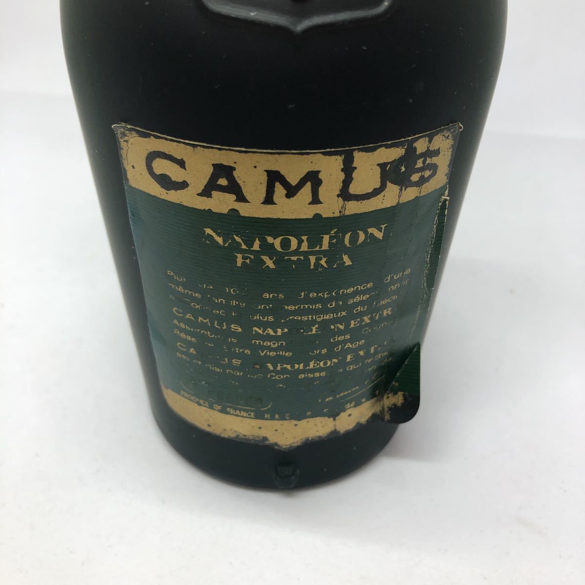 爆買い，正規品 未開栓 CAMUS カミュ NAPOLEON ナポレオン EXTRA エクストラ 金キャップ cognac コニャック ブランデー