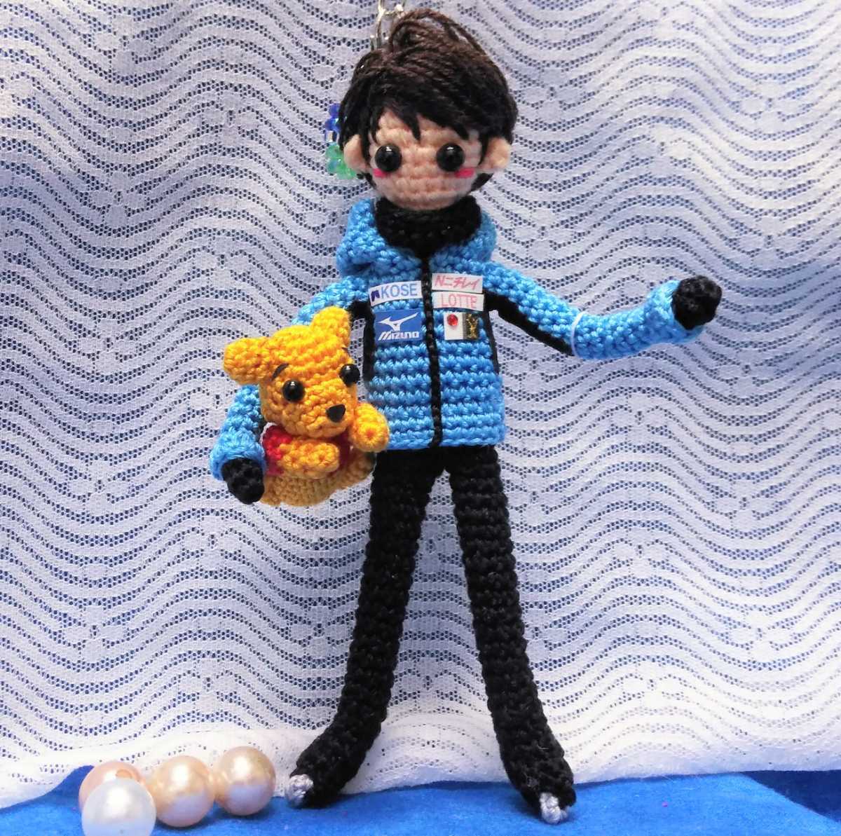 羽生結弦選手風イメージした 羽生結弦さん風イメージハンドメイド 