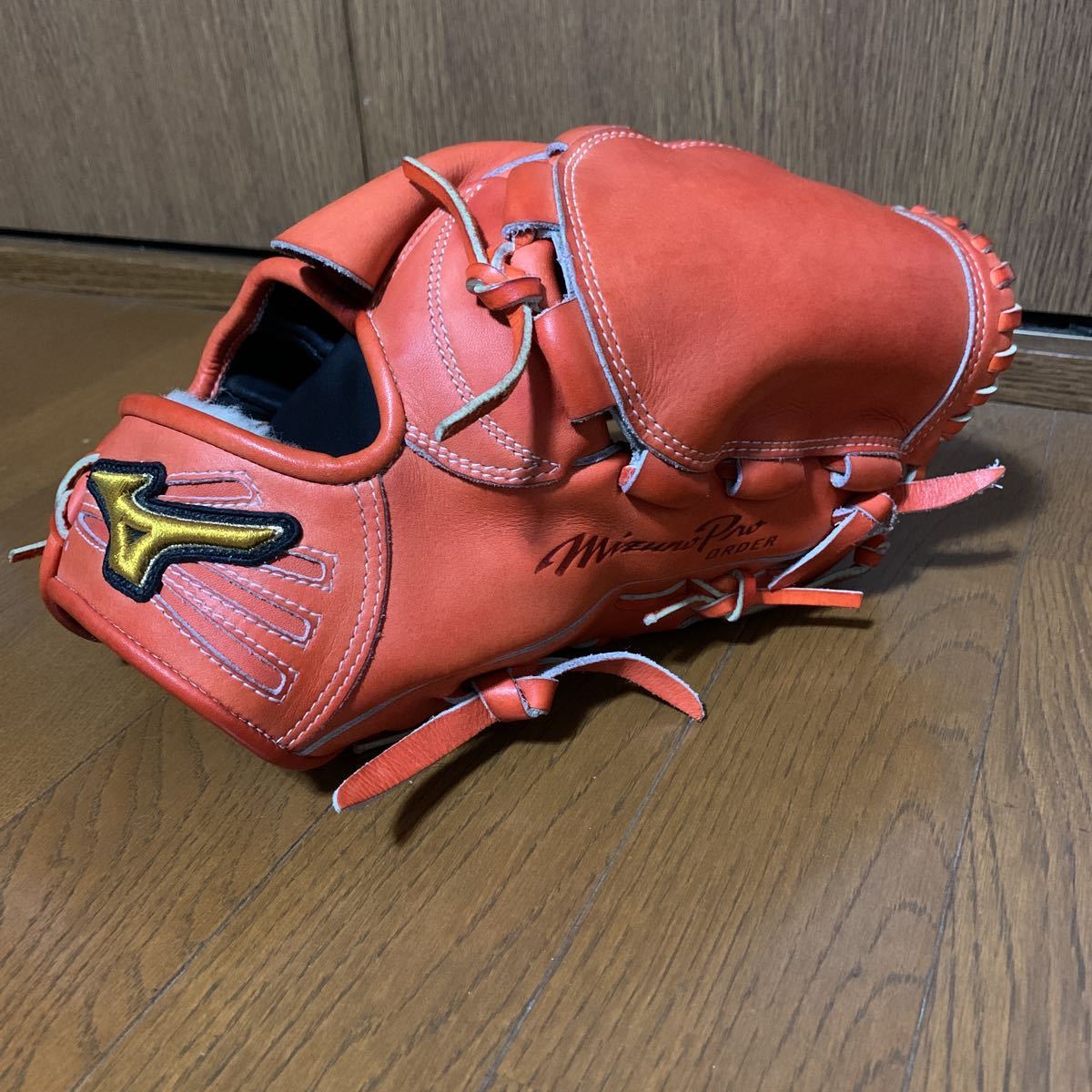 【HOT，新品】 ミズノプロ 硬式用オーダーグラブ 耕作刻印有り 投手用 MIZUNO PRO ORDER 右投げ用グローブ(投手用)｜売買されたオークション情報、yahooの商品情報をアーカイブ公開 - オークファン 大人用