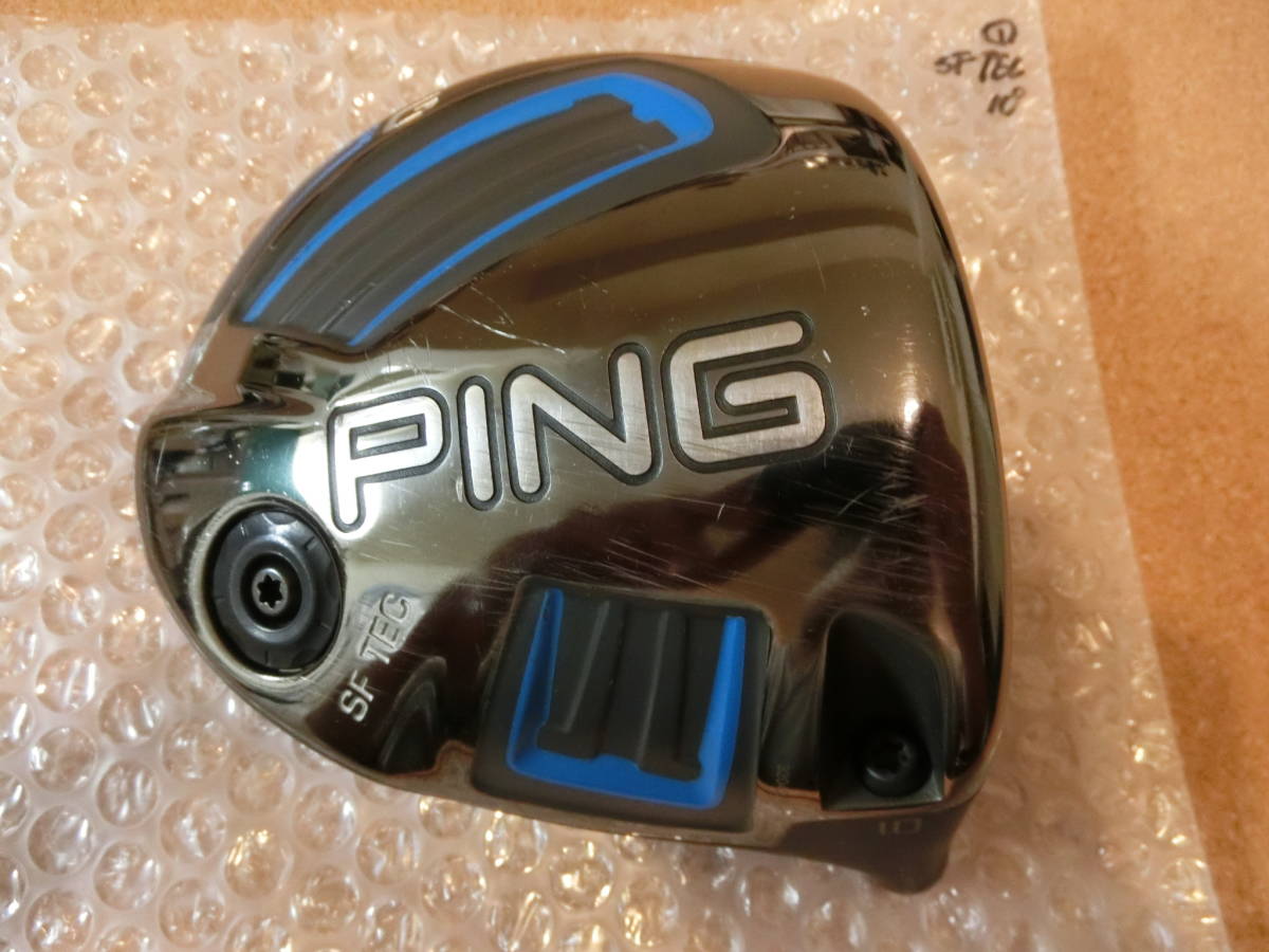 【限定SALE，安い】 20562 ヘッド単品 PING ピン Gドライバー SF TEC 10&deg; ヘッド単品(ピン)｜売買されたオークション情報、yahooの商品情報をアーカイブ公開 - オークファン 男性右きき用