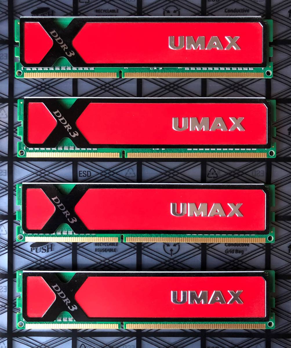 ☆デスクトップPC用メモリ UMAX Cetus DCDDR3-16GB-1333 DDR3 PC3