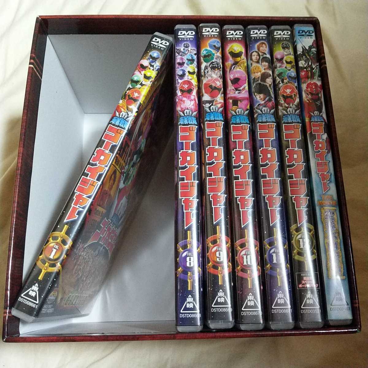 DVD「忍風戦隊ハリケンジャー」全12巻セット