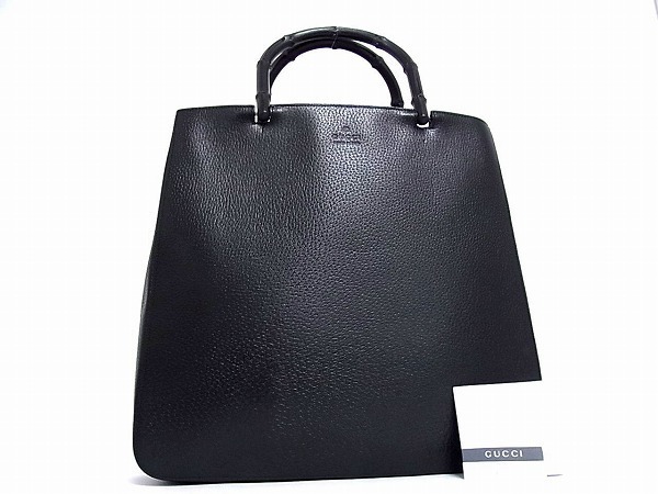 GUCCI グッチ レザー ナイロン⁄レザー バッグ ナイロントートバッグ