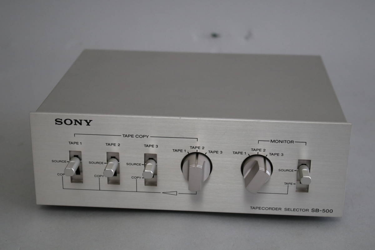 ジャンク ソニー SONY SB-500 テープデッキセレクター ソニー SB-500