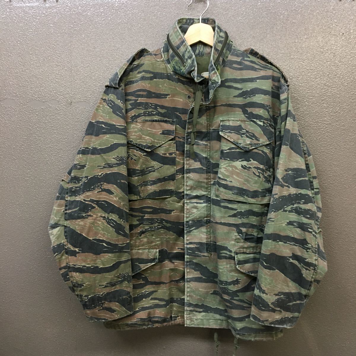 ALPHA アルファ USA製 MA-1タイプ 中綿入り 民間品 古着 フライト 