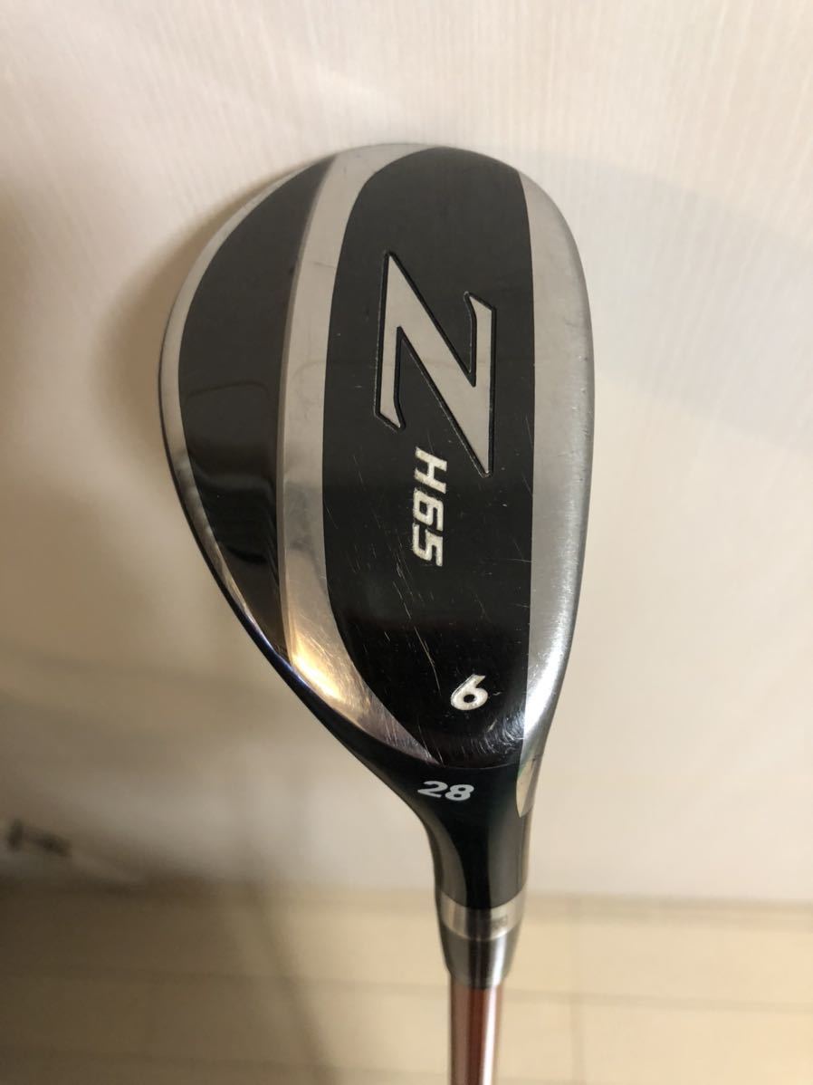 2026，格安 スリクソン SRIXON Z H65 ハイブリッド #6(ダンロップ)｜売買されたオークション情報、yahooの商品情報をアーカイブ公開 - オークファン 男性右きき用