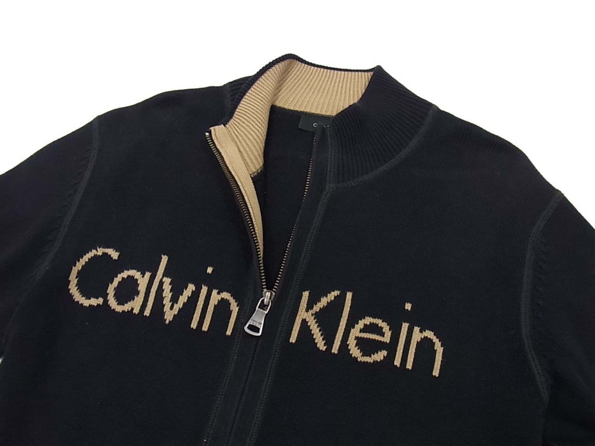 1円 ☆カルバンクライン CalvinKlein CK ジップジャケット メンズ M 
