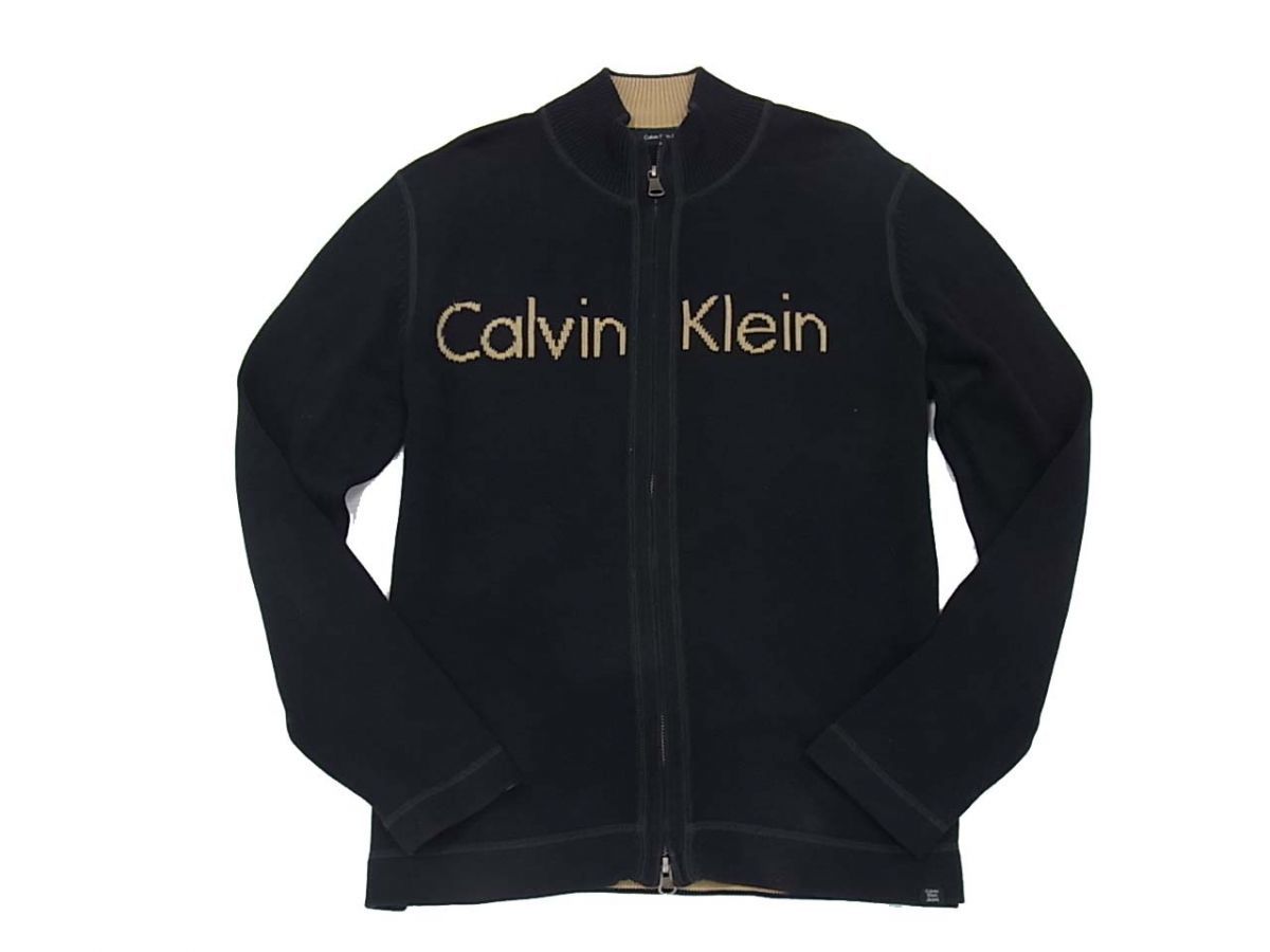 1円 ☆カルバンクライン CalvinKlein CK ジップジャケット メンズ M 