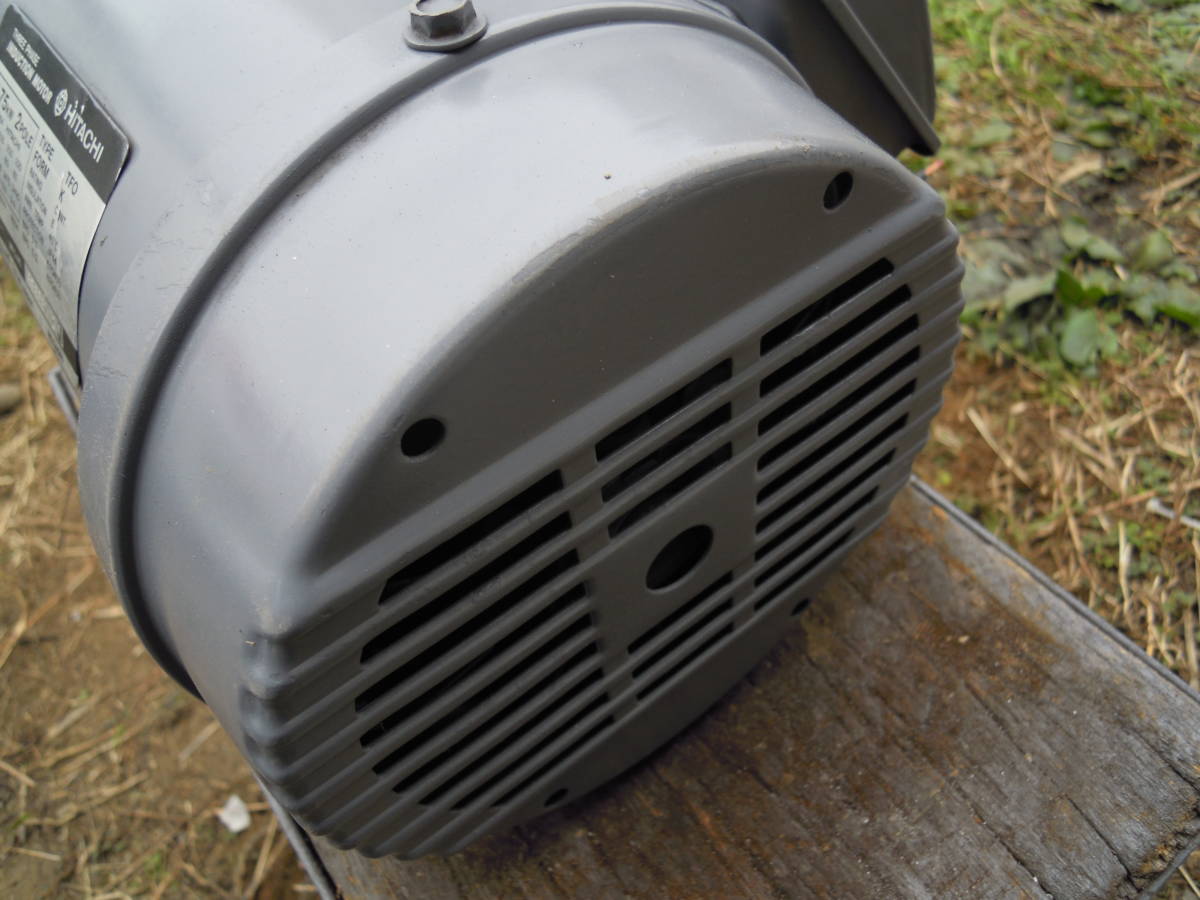 中古 三相200V モーター式高圧洗浄機 (引取限定) 日立 モーター 三相 200V 0.75KW 2極 中古 【公式通販】