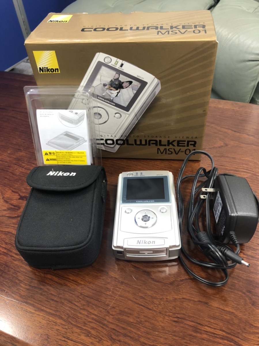 Nikon ニコン Coolwalker Msv 01 デジタルフォトビューワー 検 フォトフレーム 写真 思い出 持ち運び デジタルフォトフレーム 売買されたオークション情報 Yahooの商品情報をアーカイブ公開 オークファン Aucfan Com