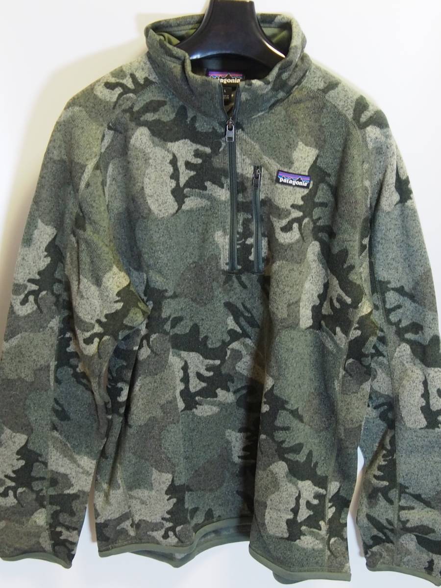  USA購入 タグ付 パタゴニア フリース L Patagonia Better Sweater Quarter-Zip Fleece Pullover Indstrl Green/River Delta(Lサイズ)｜売買されたオークション情報、yahooの商品情報をアーカイブ公開 - オークファン 男性用