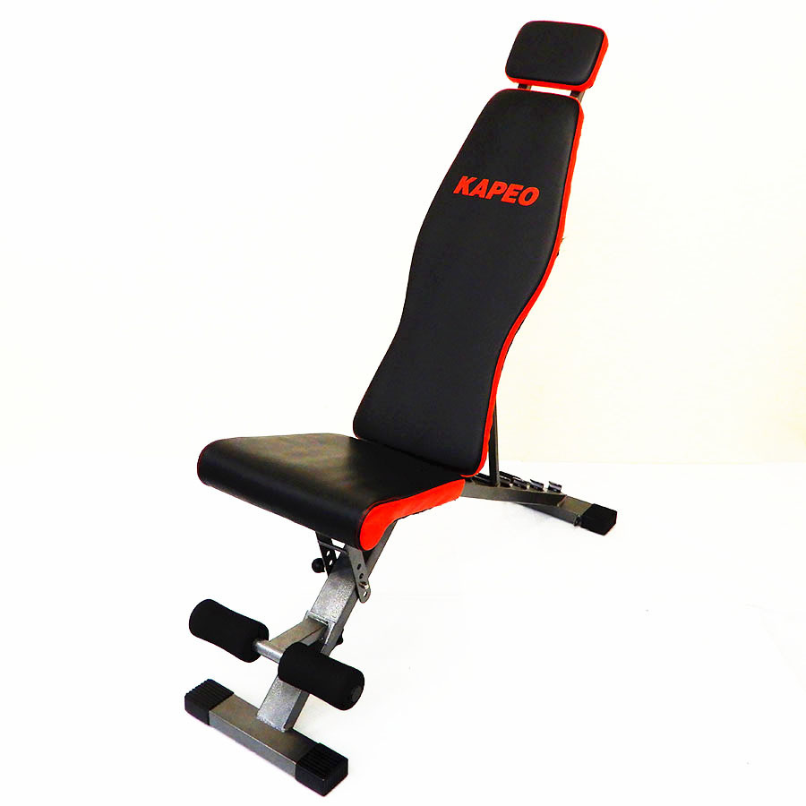 新品，爆買い KAPEOトレーニングベンチ 腹筋 フォールディング フラットインクラインベンチ マルチポジション折り畳み ダンベル耐荷重400kg M4954(トレーニングベンチ、シットアップベンチ)｜売買されたオ トレーニングベンチ、シットアップベンチ